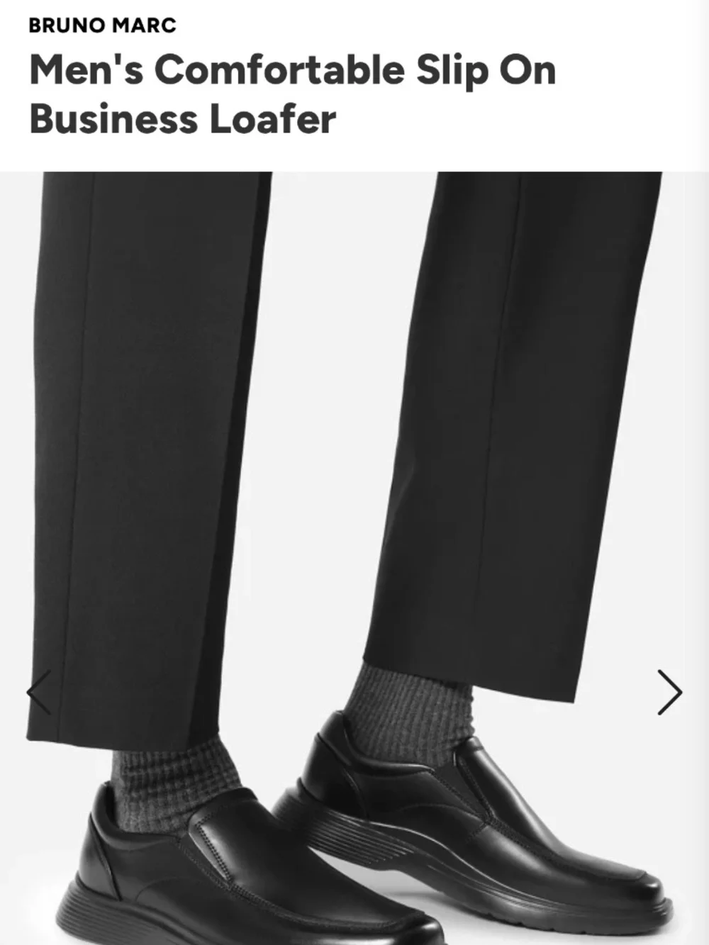 Dress black shoes
